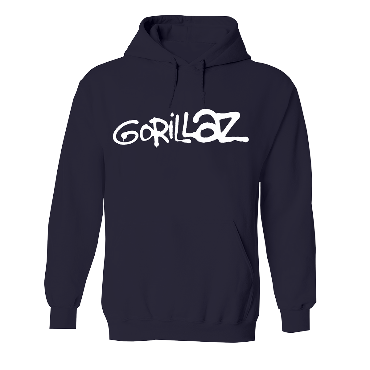 Graffiti Logo Navy Hoodie