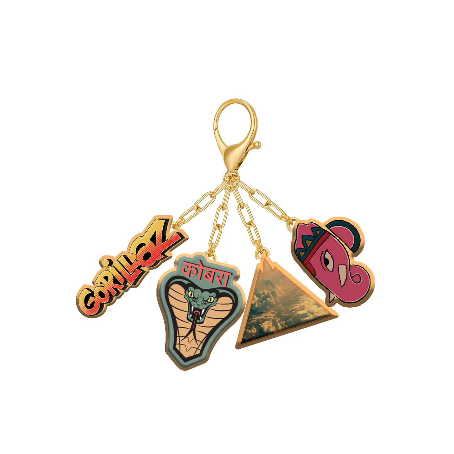 The Mountain Bag Charm