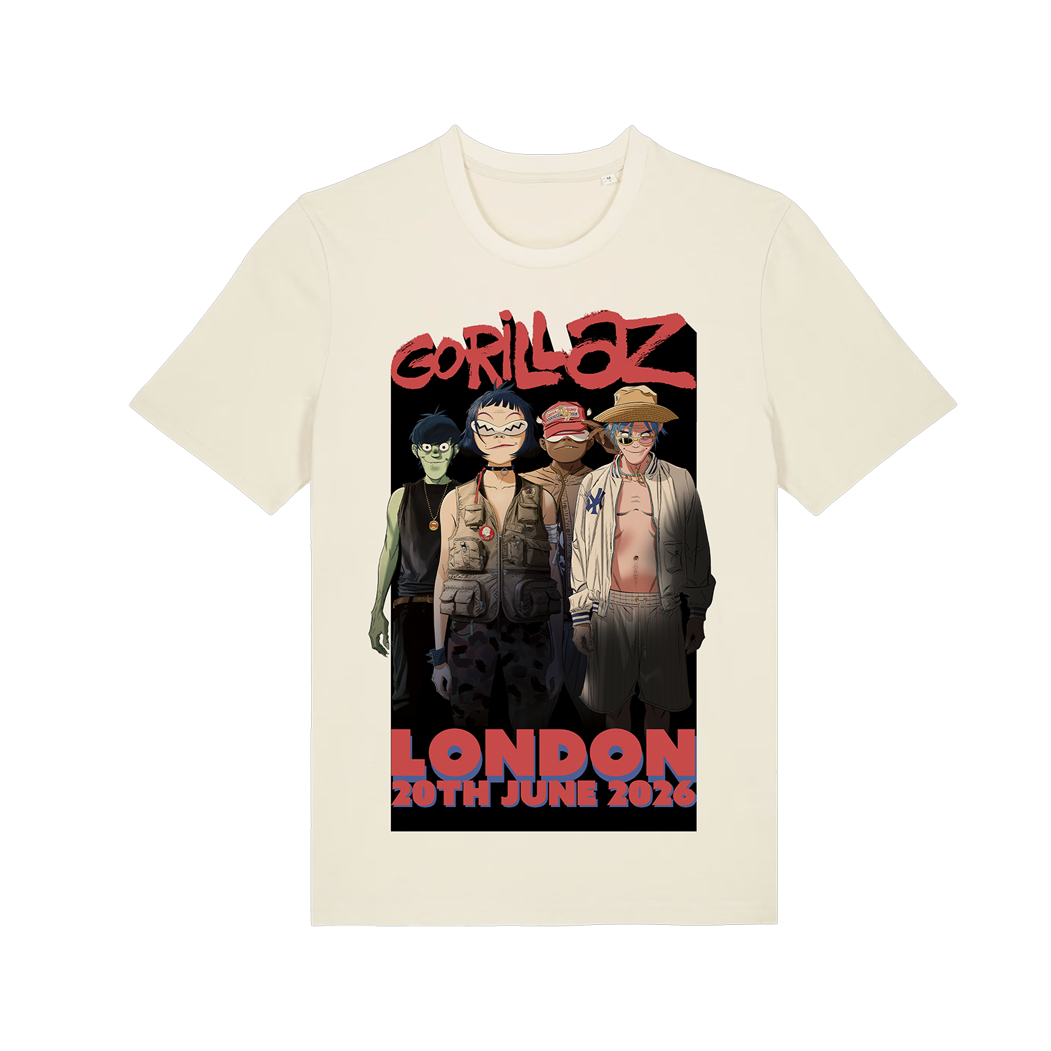 Tottenham Poster Event T-Shirt – Gorillaz