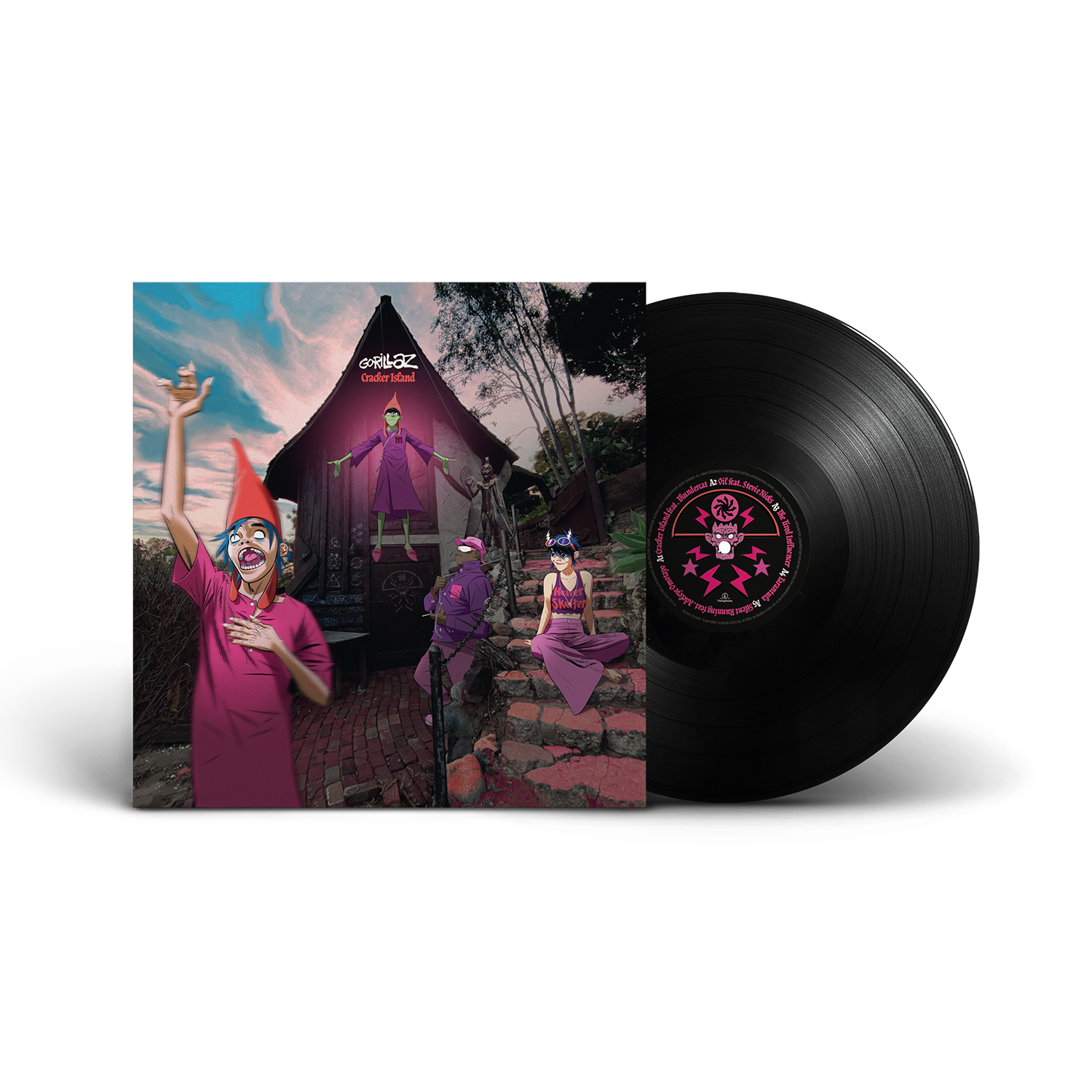 洋楽 gorillaz cracker  lp Cracker Island (1LP Black) – Gorillaz