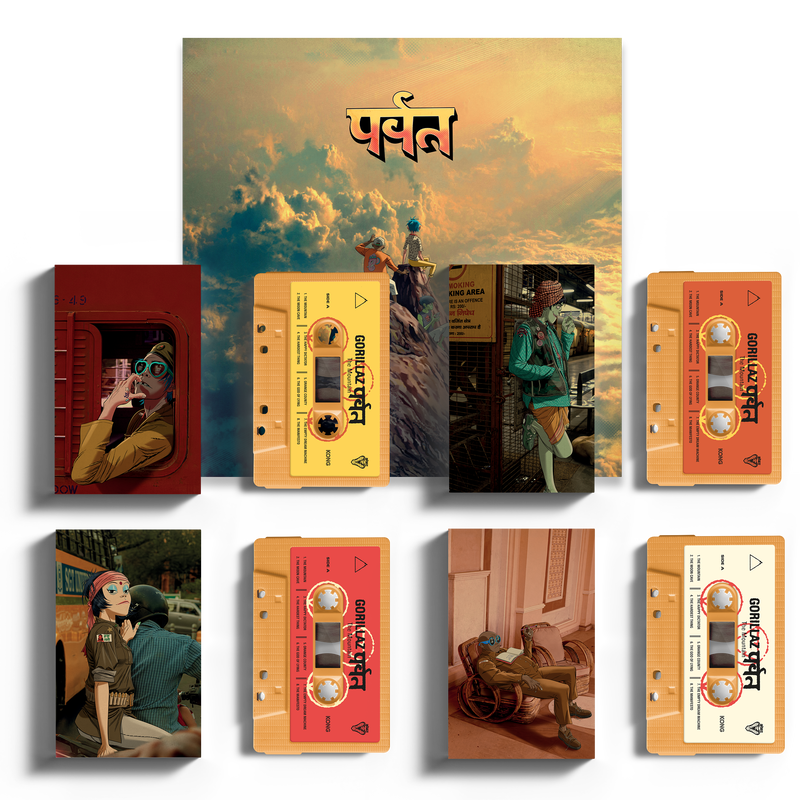 The Mountain Character Cassette & Poster Collector's Bundle – Gorillaz