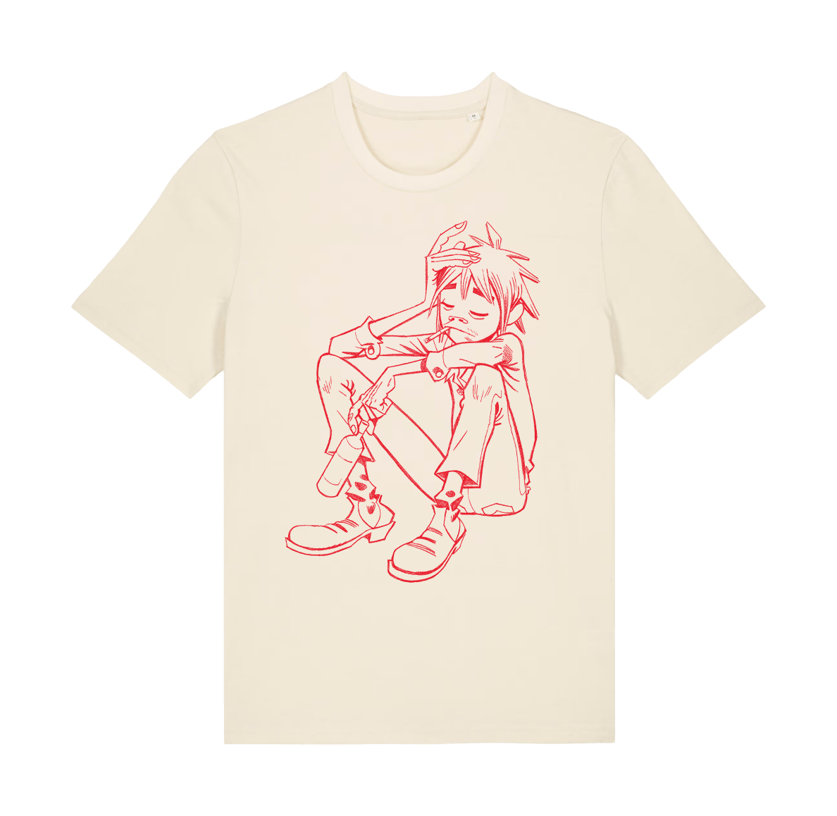 2D Line Drawing T-Shirt