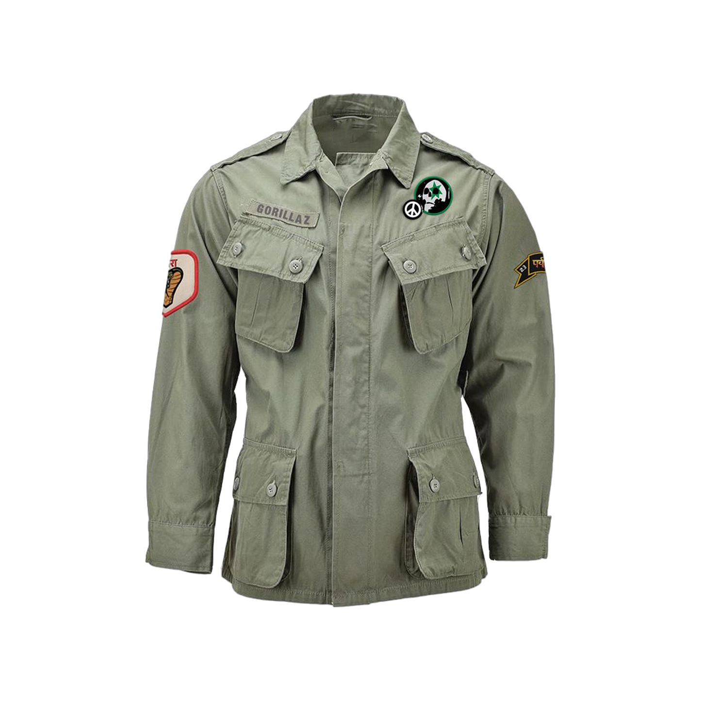 Gorillaz Army Jacket
