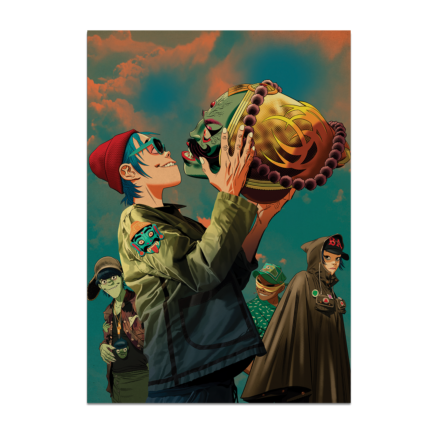 Mountain Head Poster