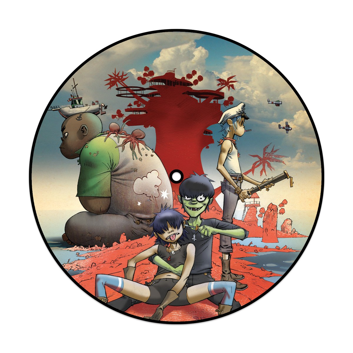 Plastic Beach Slipmat
