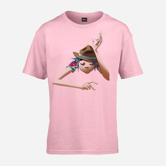 G FOOT Kids 2D Slump Pink T-Shirt