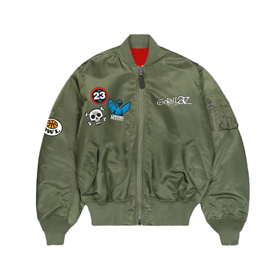 HOK Gorillaz Bomber Jacket HOK Gorillaz Bomber Jacket