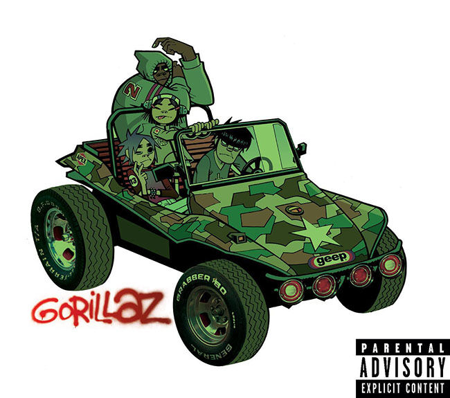 Gorillaz CD Album Debut Gorillaz Official Store