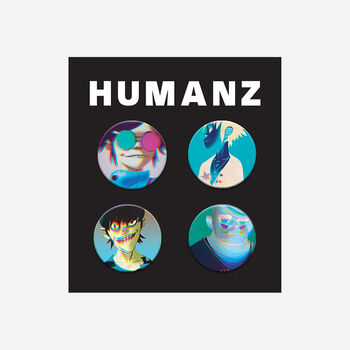 Humanz Badge Set