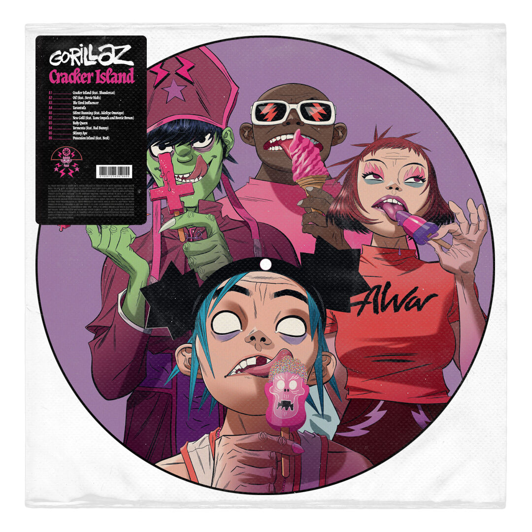 Cracker Island Limited Edition Picture Disc | Gorillaz Official Store