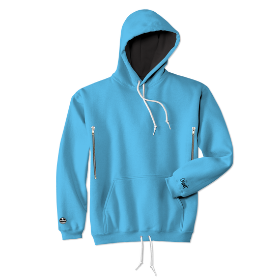 Gfoot Custom Blue Hoodie (L)