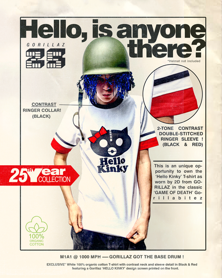 Hello Kinky Ringer T-Shirt