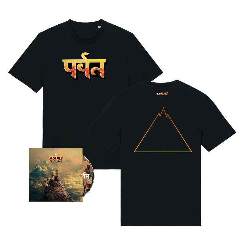 The Mountain CD & Black T-Shirt Bundle