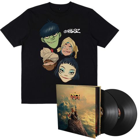 The Mountain Heads T-Shirt & Book Edition LP Bundle