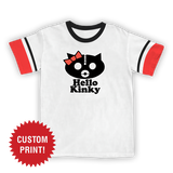 Hello Kinky Ringer T-Shirt