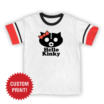 Hello Kinky Ringer T-Shirt
