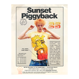 Sunset Piggyback T-Shirt