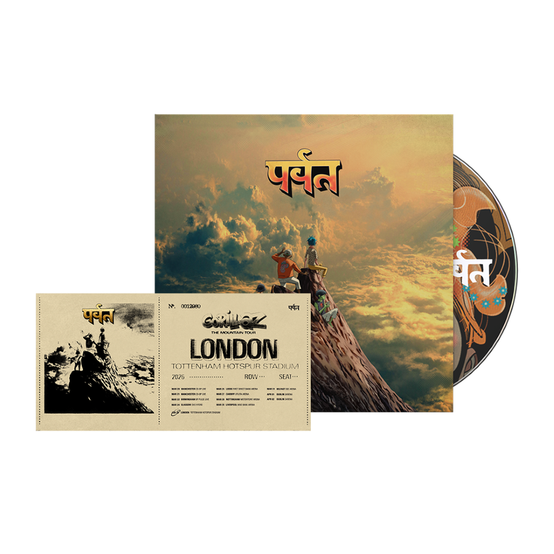 The Mountain CD & Tour Souvenir Ticket (London) The Mountain CD & Tour Souvenir Ticket (London)