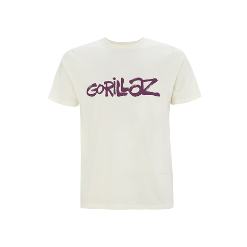 Graffiti Logo T-Shirt Natural
