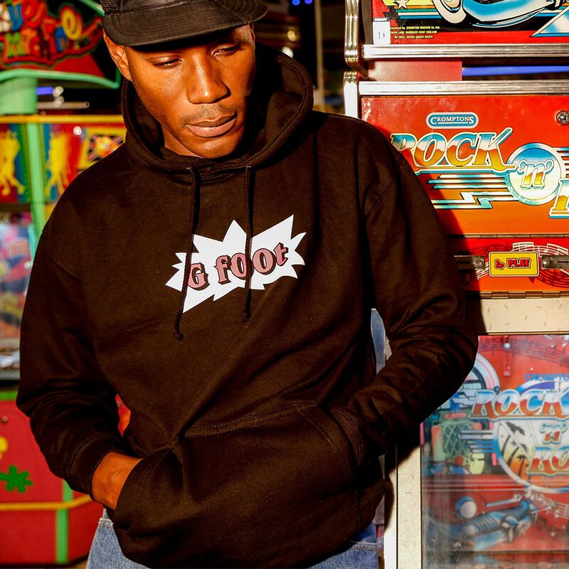 G Foot Flash Black Hoodie (L)