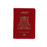 Gorillaz Passport Holder Red