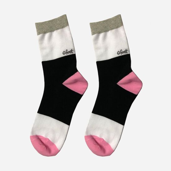 G FOOT Pink Heel Socks