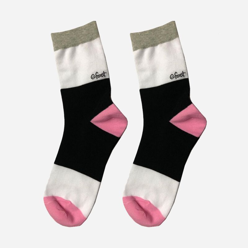 G FOOT Pink Heel Socks