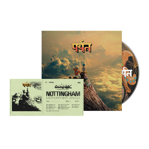 The Mountain CD & Tour Souvenir Ticket (Nottingham)