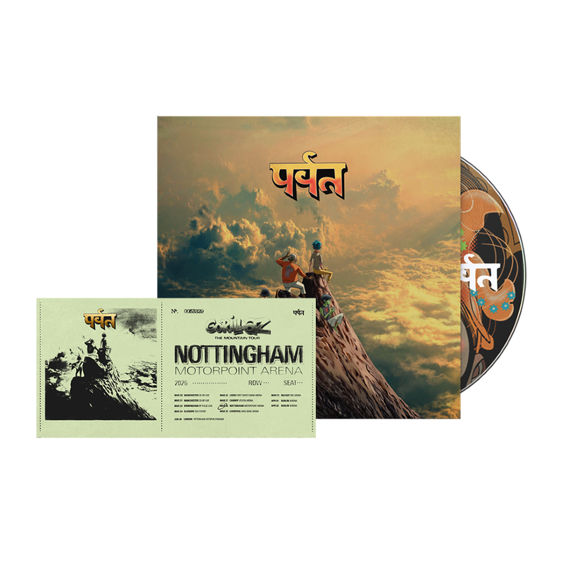 The Mountain CD & Tour Souvenir Ticket (Nottingham)