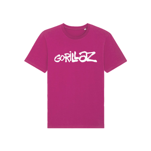Graffiti Logo T-Shirt Pink