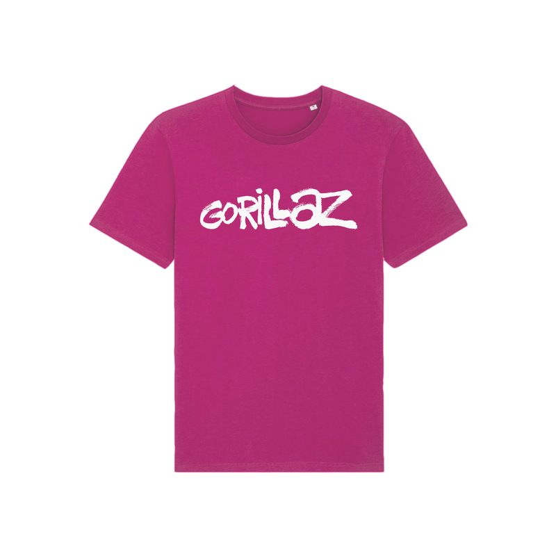 Graffiti Logo T-Shirt Pink