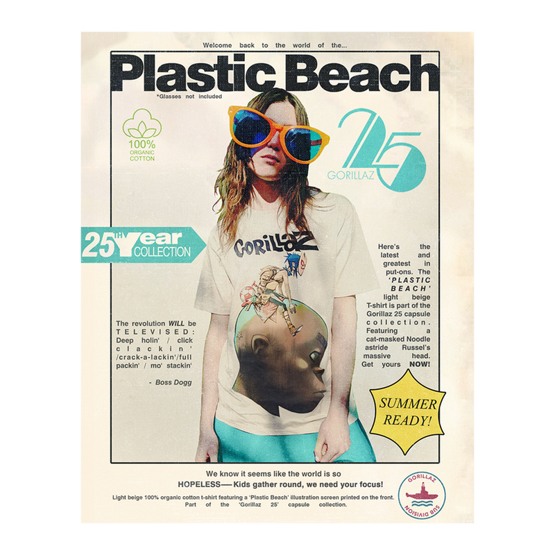 Plastic Beach T-Shirt