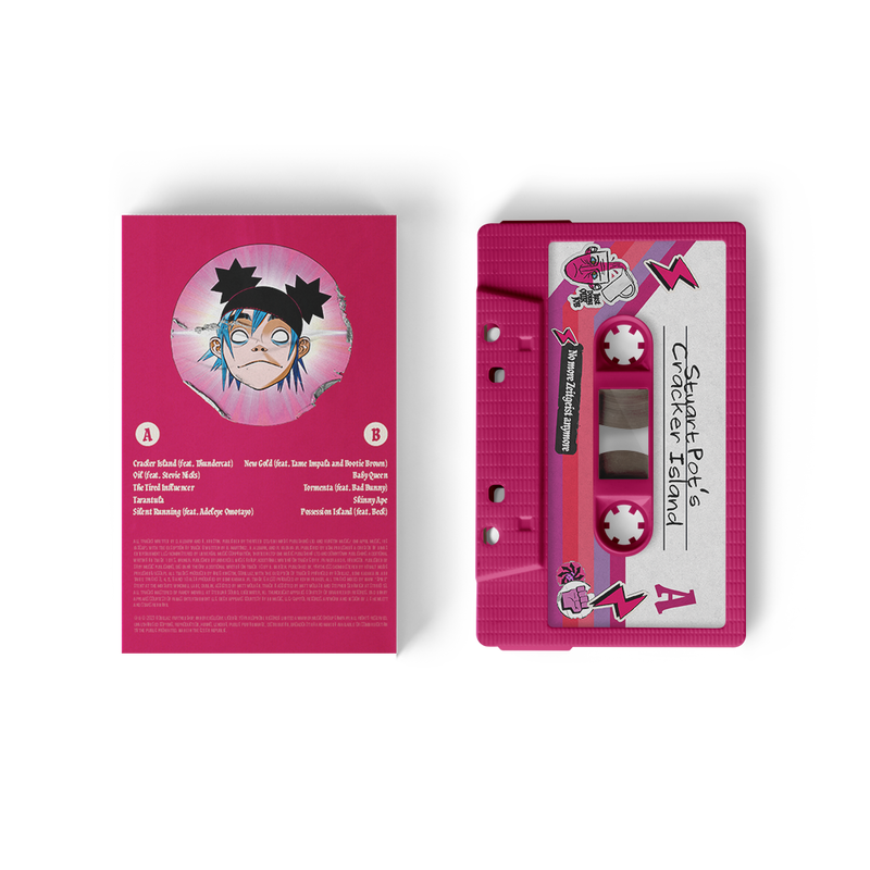 Cracker Island Cassette - 2D