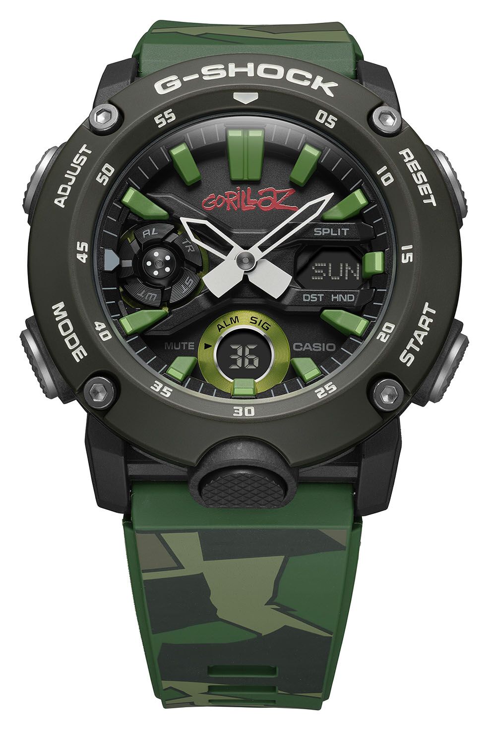 Camo G-shock | Gorillaz Official Store