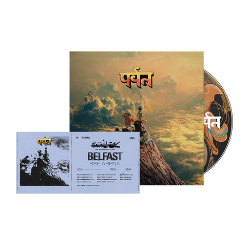 The Mountain CD & Tour Souvenir Ticket (Belfast)