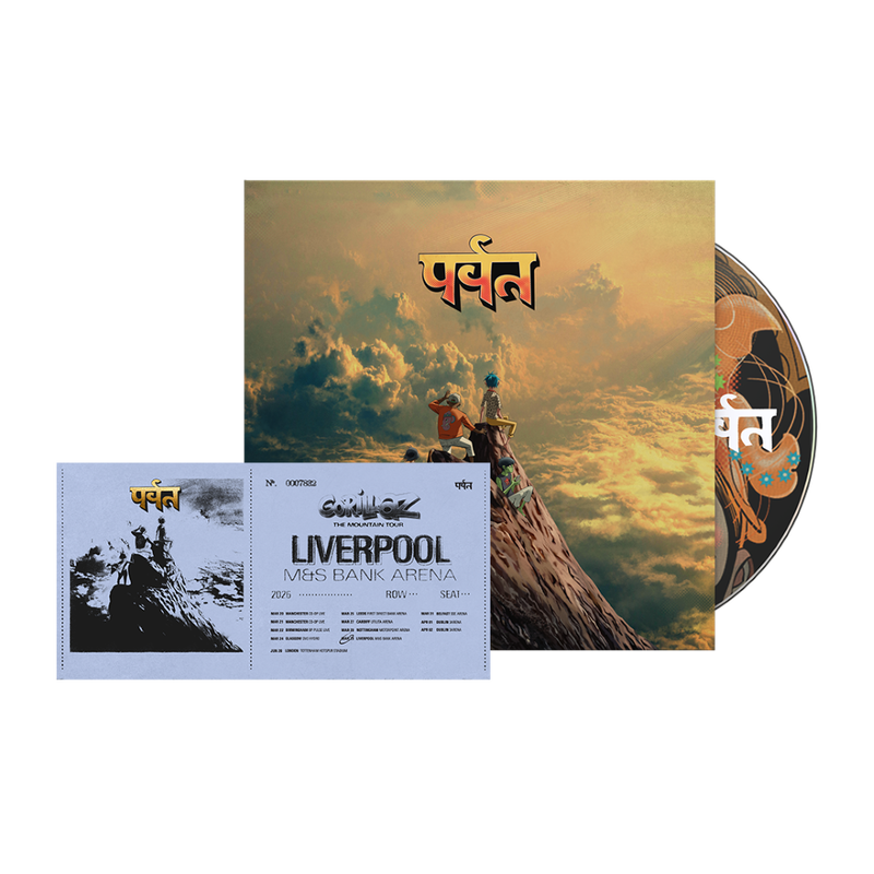 The Mountain CD & Tour Souvenir Ticket (Liverpool)