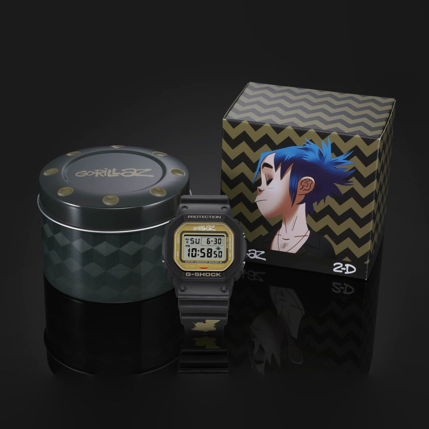 Gorillaz g shock limited hot sale edition