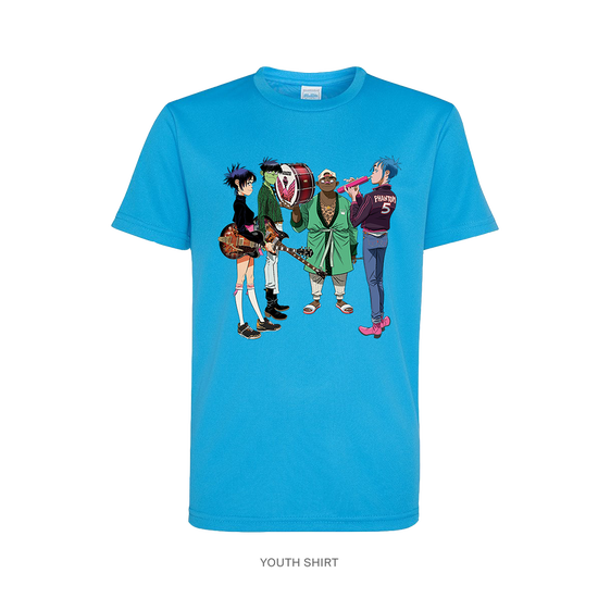 Gorillaz Song Machine Live Tour Youth T-Shirt