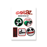 Gorillaz Patch Set
