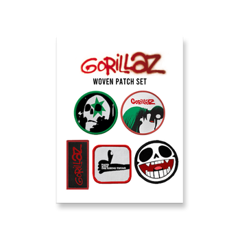 Gorillaz Patch Set