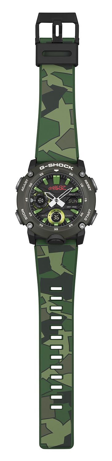 G shock gorillaz best sale camo