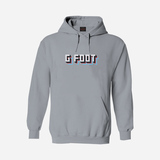 G Foot Stacked Grey Hoodie