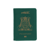 Gorillaz Passport Holder Green