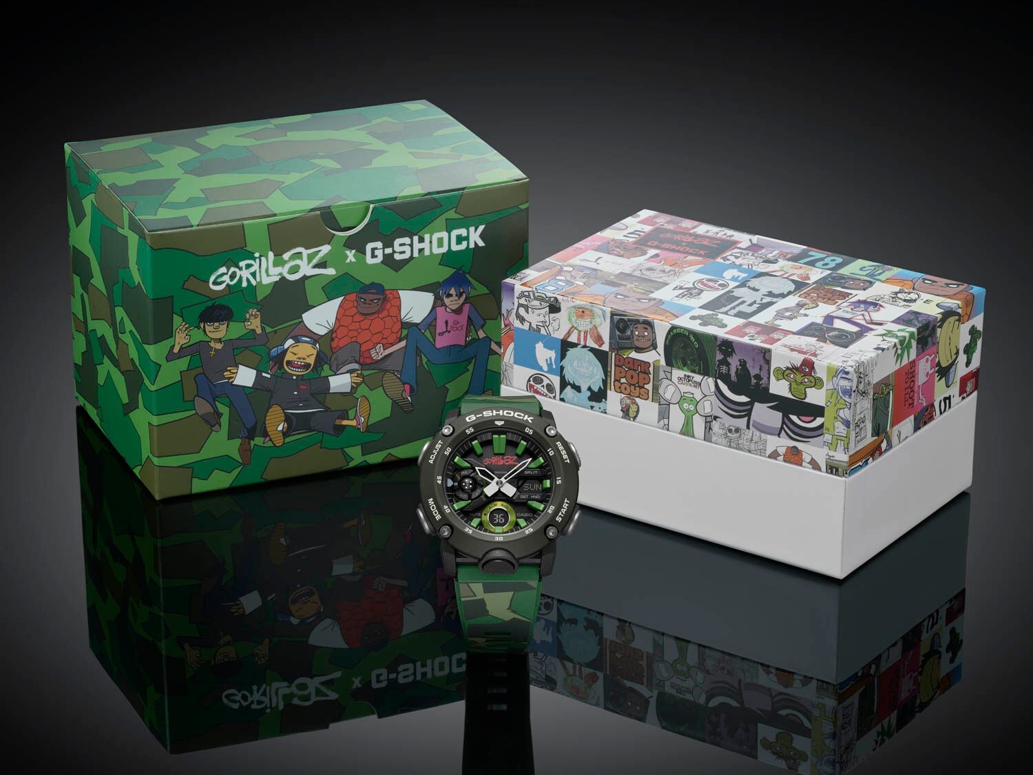 G shock hotsell gorillaz limited edition