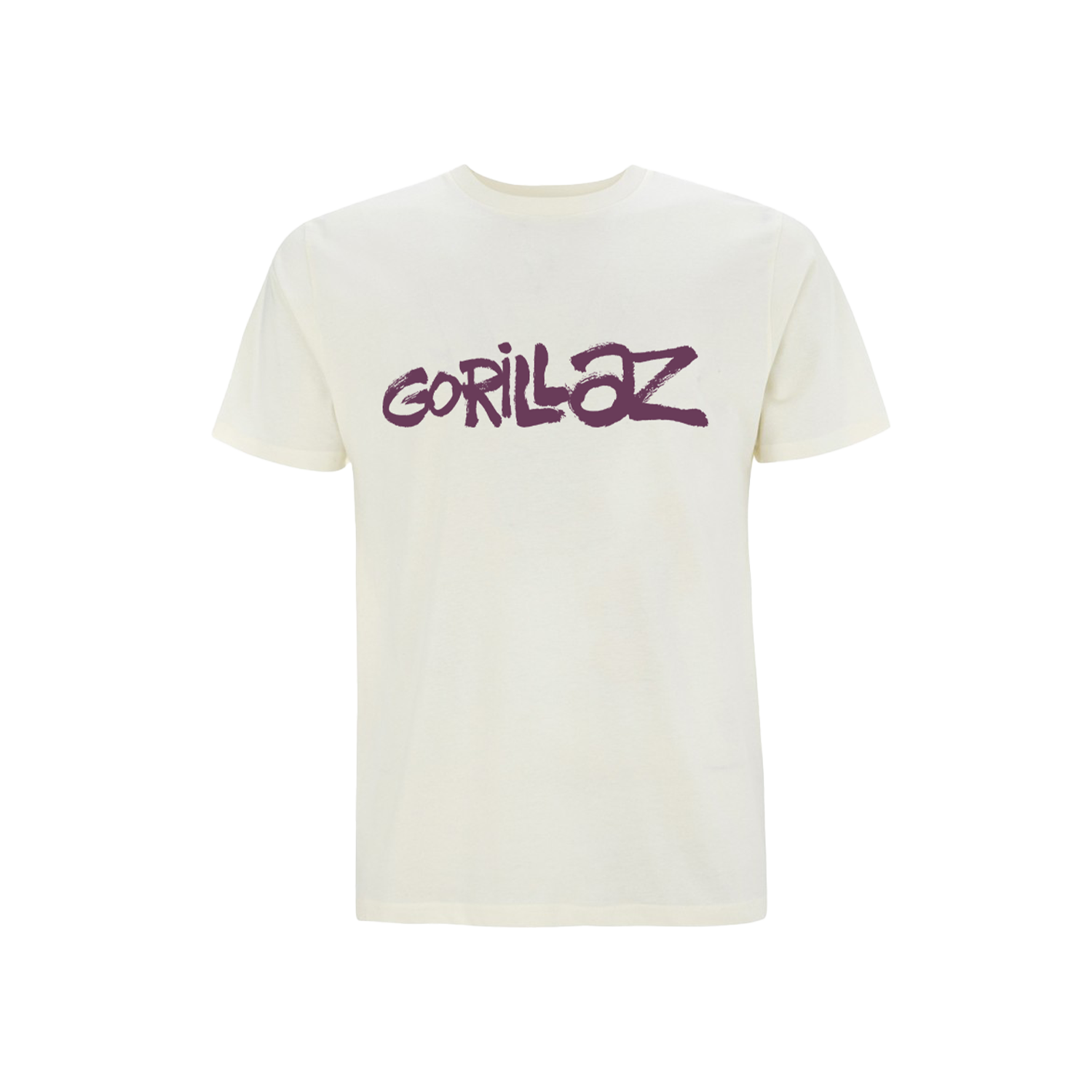 Graffiti Logo T-Shirt Natural | Gorillaz Official Store